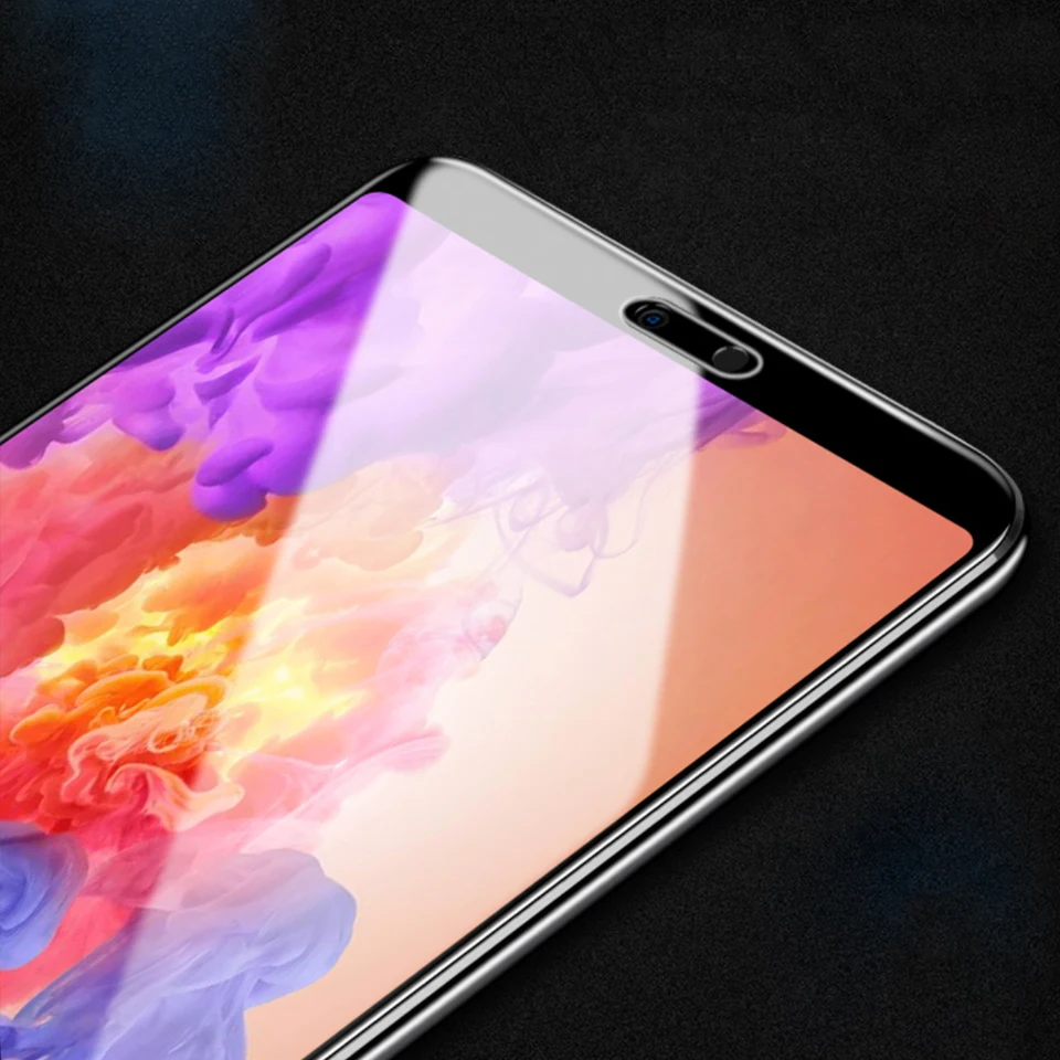 100Pcs/Lot 9D Full Cover Tempered Glass For Huawei Nova 7 7se 6 5 5i Pro 5T 4 4E 3 3i 8SE Screen Protector Glass Protective Film