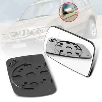 

Car RearView Mirror White Glass Wing Mirror Glass Left Right For BMW X5 series E53 1999 2000 2001 2002 2003 2004 2005 2006