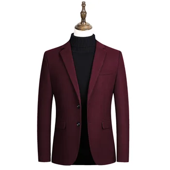 

2020 men's double cloth blazers youth tide of cultivate one's morality leisure blazers