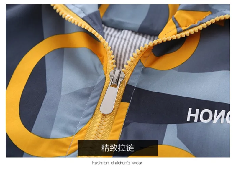 New Fashion Jacket Hit Color Boy Street wear Baseball Jackets Children Thick Coat Casual Jaqueta Masculina
