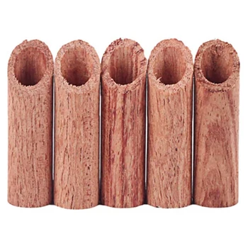 

SEWS-5 Pcs Guitar Truss Rod Tubes Wooden Pipe Neck Protectors for GH601 Electric Guitar Replacement Parts
