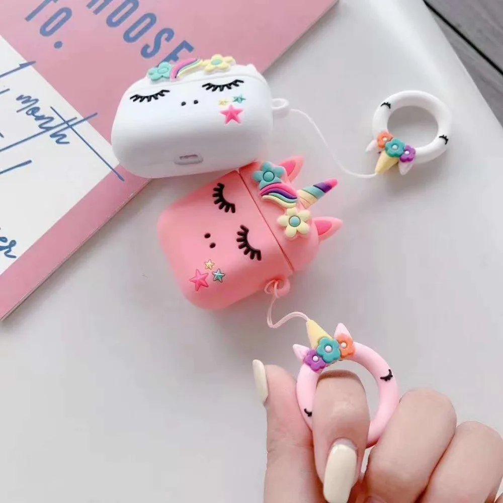 Colorful Floral Unicorn Airpods Case -Unicorn Fashion Hbad516895443485ebc07de10744d59754