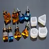 16Pcs Tiny Silicone Jewelry Earring Necklace Pendant Mold Casting Epoxy Resin Jewelry Tools ► Photo 1/6