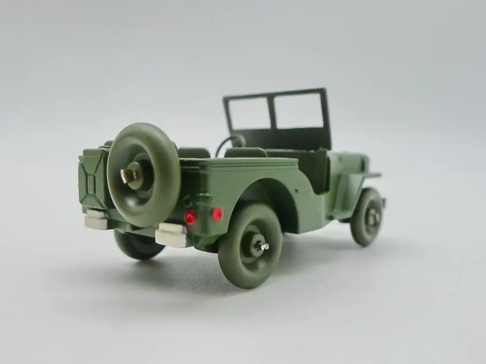 Atlas Dinky Toys 24 M J EEP Willys Военная 1:43 литая под давлением модель автомобиля