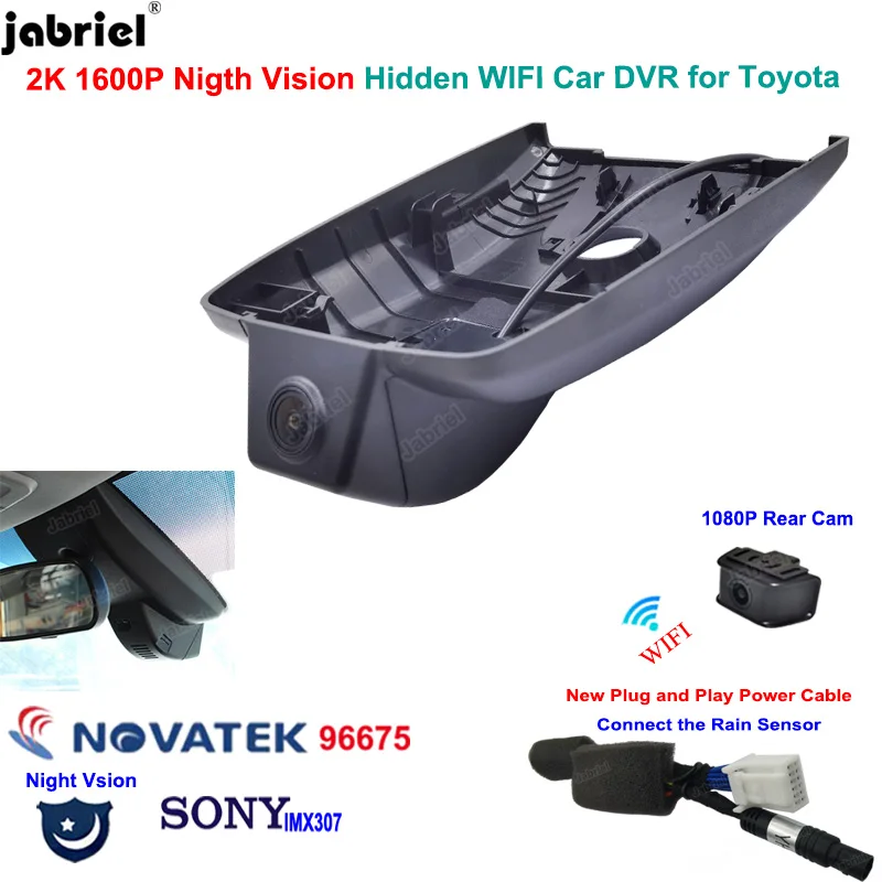 

New 2K Car Dvr Dash Camera For Toyota Camry xv70 v70 70 For Toyota Camry LE XLE SE XSE For Toyota Aurion 2017 2018 2019 2020