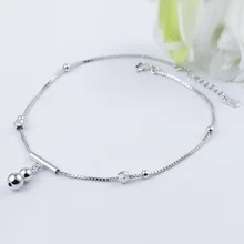 Поколение жира хипстер 925 стерлингового серебра аксессуары стиль Серебряный ножной браслет браслеты внешней торговли завод по переработке