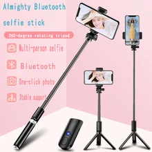 Палка для селфи штатив buletooth в селфи палки стабилизатор gopro усилитель Ручка 3in1 штатив с пультом дистанционного управления все телефоны
