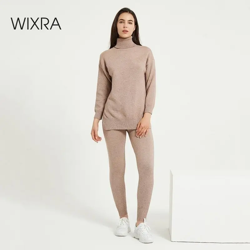 Женский свитер с длинным рукавом и карманами |