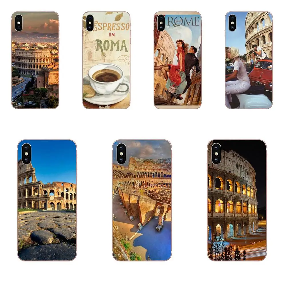 Винтажный чехол для iPhone 4 5 5C 6 6S 7 8 11 Plus Pro X XS Max XR в римском стиле | Мобильные