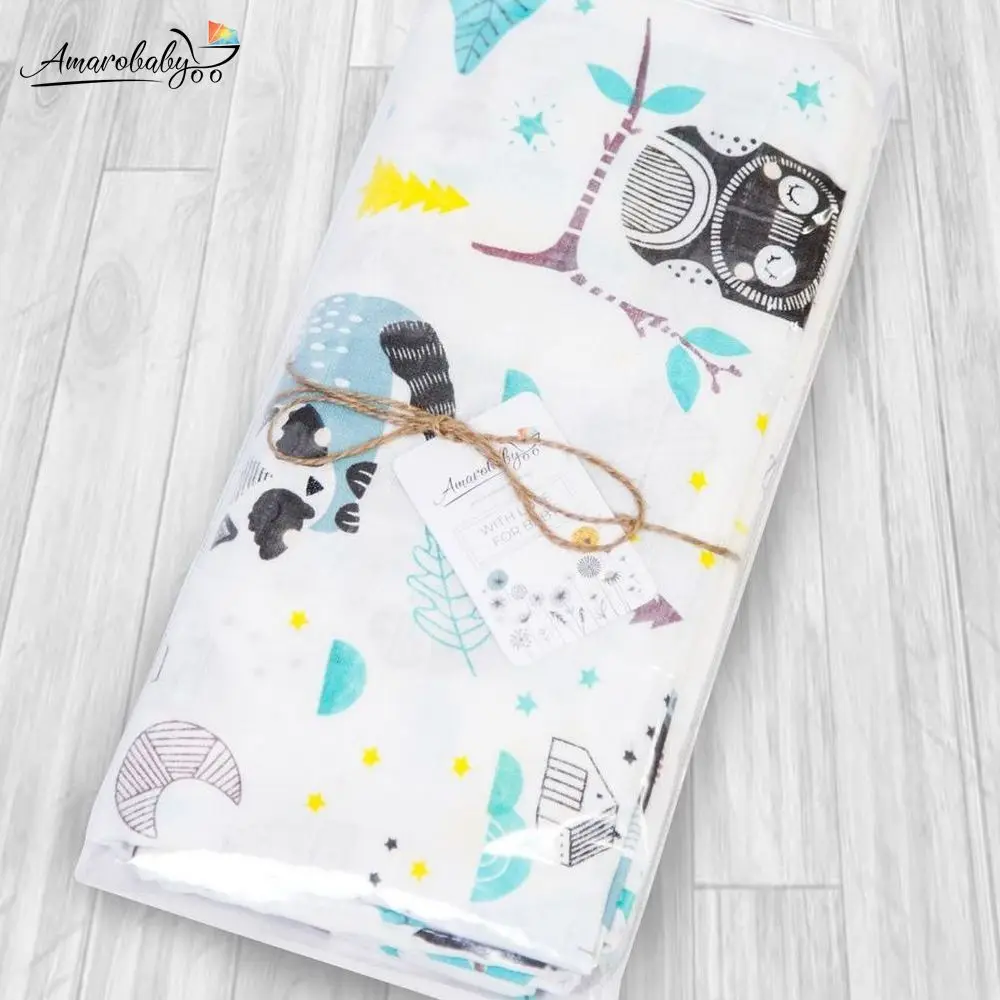 Пеленка муслиновая Amarobaby Arcobaleno 125х115