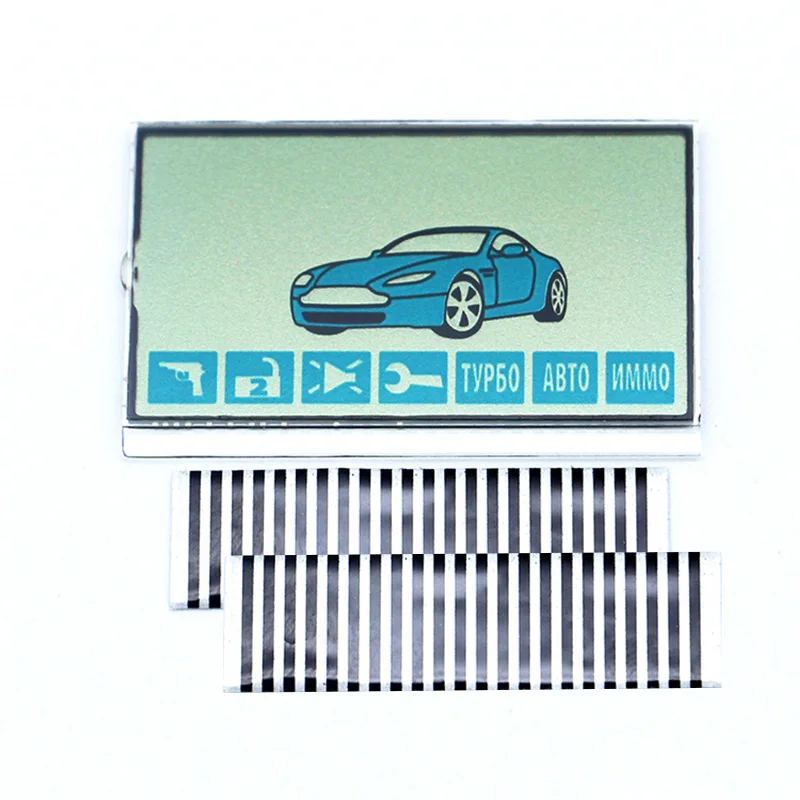 A63 LCD display For Russian Keychain Anti-theft Car Alarm System Starline D64 E60 B62 lcd remote control Key Chain | Автомобили и