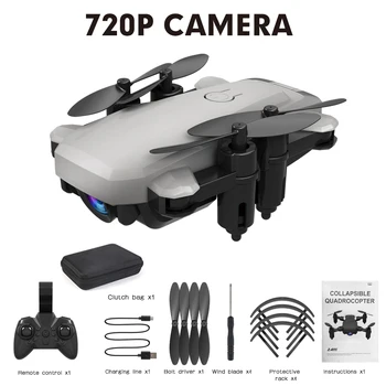 

HJ03 Folding Mini Drone Quadcopter WIFI Aerial Photography Artifact Four-axis Flight With HD 720p Camera Drone Foldable Arms Toy