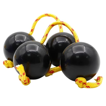 

2Pcs Plastic Sand Hammer Maracas Egg Baby Child Toy Orff Early Educational Musical Toys Black Color