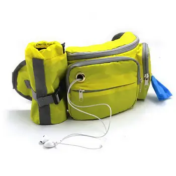 

Hot Dog Treat Training Pouch Walking Running Waist Bag Fanny Pack with Built-in Poop Bag Dispenser D6
