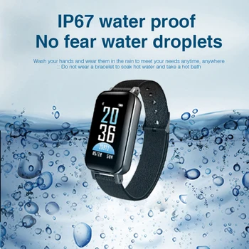 

Smart bracelet earphone IP67 waterproof smart watch sport wristband bluetooth 5.0 heart rate smartband women pk xiomi miband 3 4