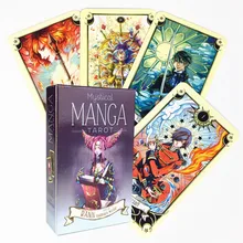 Augury Mystical Manga Tarot Cards And E Book Women Card Game Precise Oracle