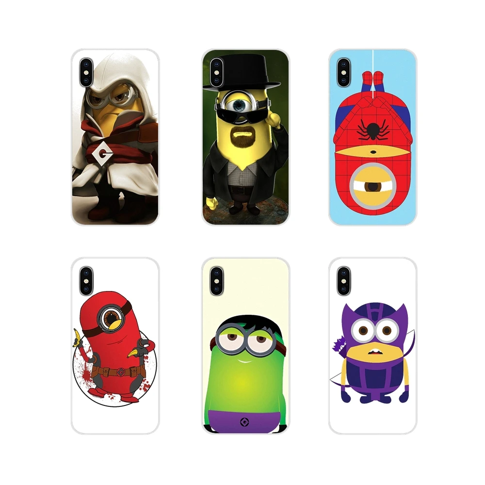 

Accessories Phone Shell Covers minion cos For Xiaomi Mi4 Mi5 Mi5S Mi6 Mi A1 A2 5X 6X 8 9 Lite SE Pro Mi Max Mix 2 3 2S