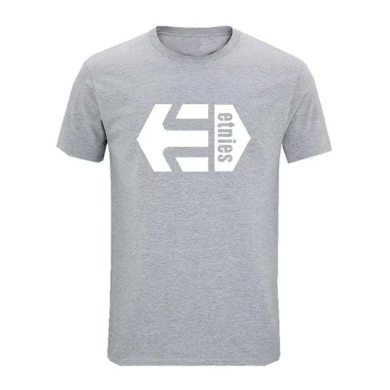 Новая Однотонная футболка Etnies, Мужская черная и белая хлопковая футболка, летняя модная футболка для скейтборда, футболка для мальчиков, футболка для скейта, топы