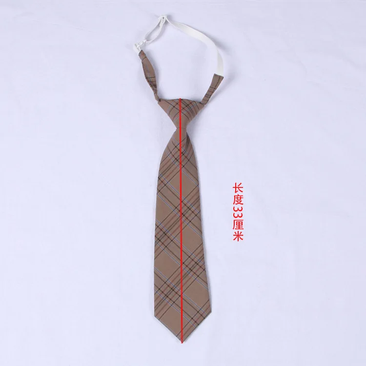 Khaki Tie Японская летняя школьная юбка JK с высокой талией, клетчатая плиссированная юбка, многоцветная школьная форма для молодых девушек, юбка в консервативном стиле - Цвет: Khaki Tie