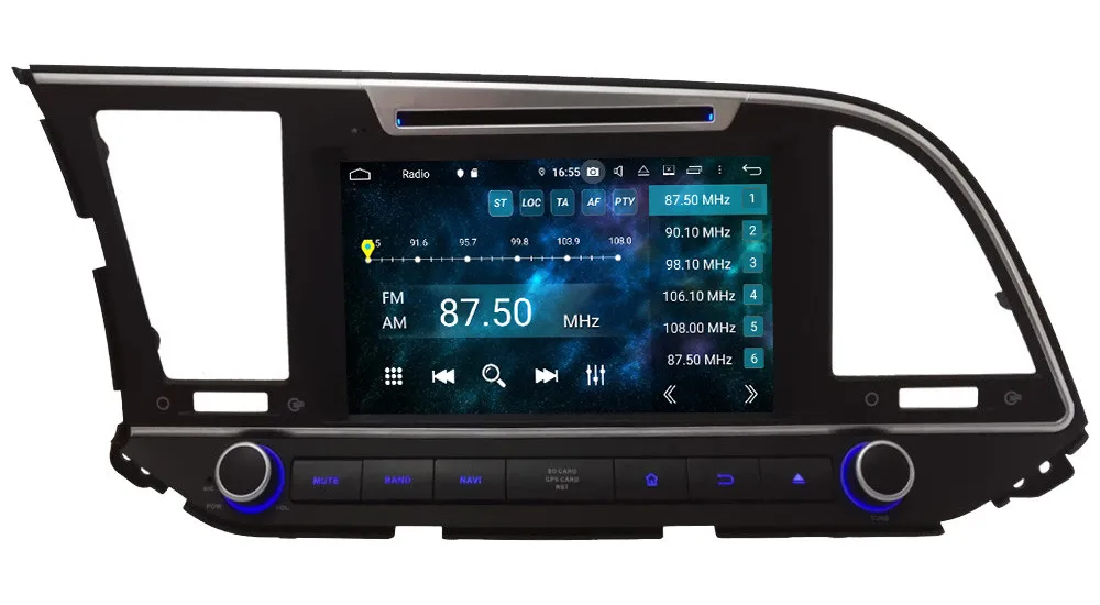 Clearance Klyde IPS 4G Android 9.0 Octa Core 4GB RAM 64GB ROM DSP BT Car DVD Multimedia Player Radio For Hyundai Elantra Avante 2016-2019 4