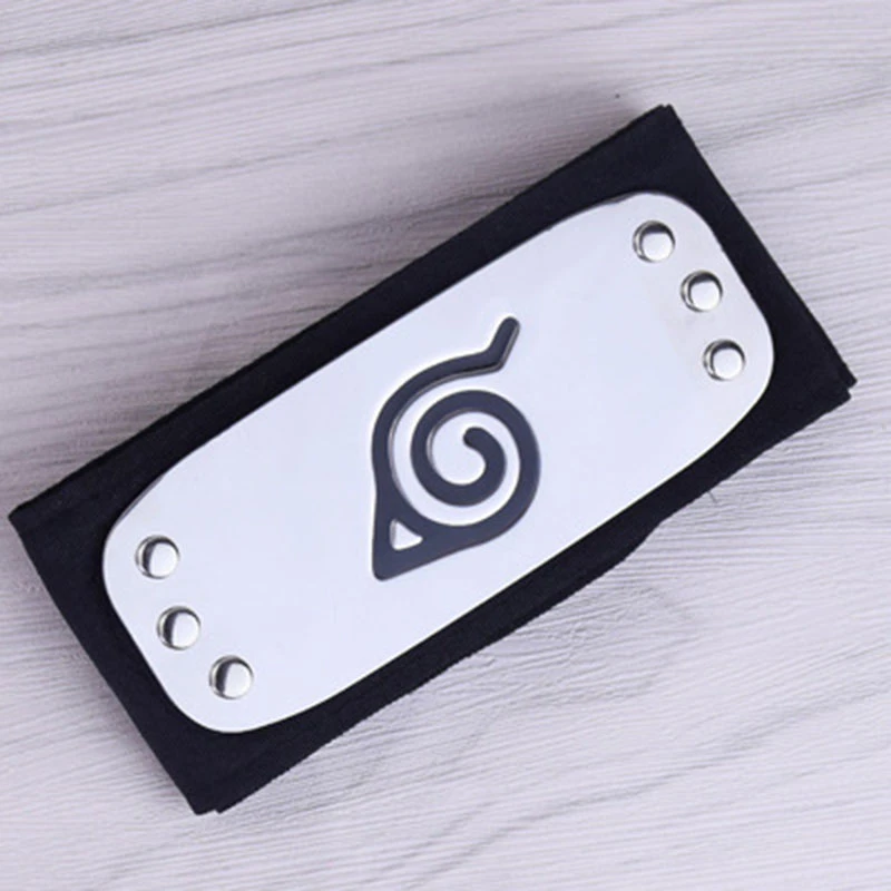 Bandeau De Dessin Anime Naruto Logo De Village De Feuille Konoha Uchiha Itachi Kakashi Akatsuki Accessoires De Costume De Cosplay Aliexpress