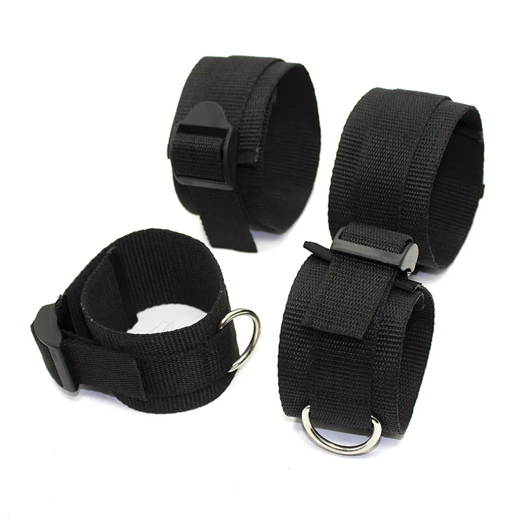  Sex Shackles Bed Ties Adult Accessories Bed Restraints Handcuffs Sex Toys for Woman Bdsm Bondage Bo