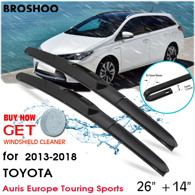 Автомобильный стеклоочиститель лобовое стекло аксессуары для TOYOTA Auris Europe Touring