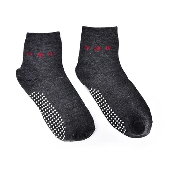 

High Quality 1Pair Automatic Heat Ankle Massage Sock Foot Massager Far infrared Anti Cold Tourmaline Socks