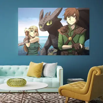

[Self-Adhesive] 3D How to Train Your Dragon 102 Japan Anime Wall Stickers Mural Decal Wall Murals AJ WALLPAPER Belly