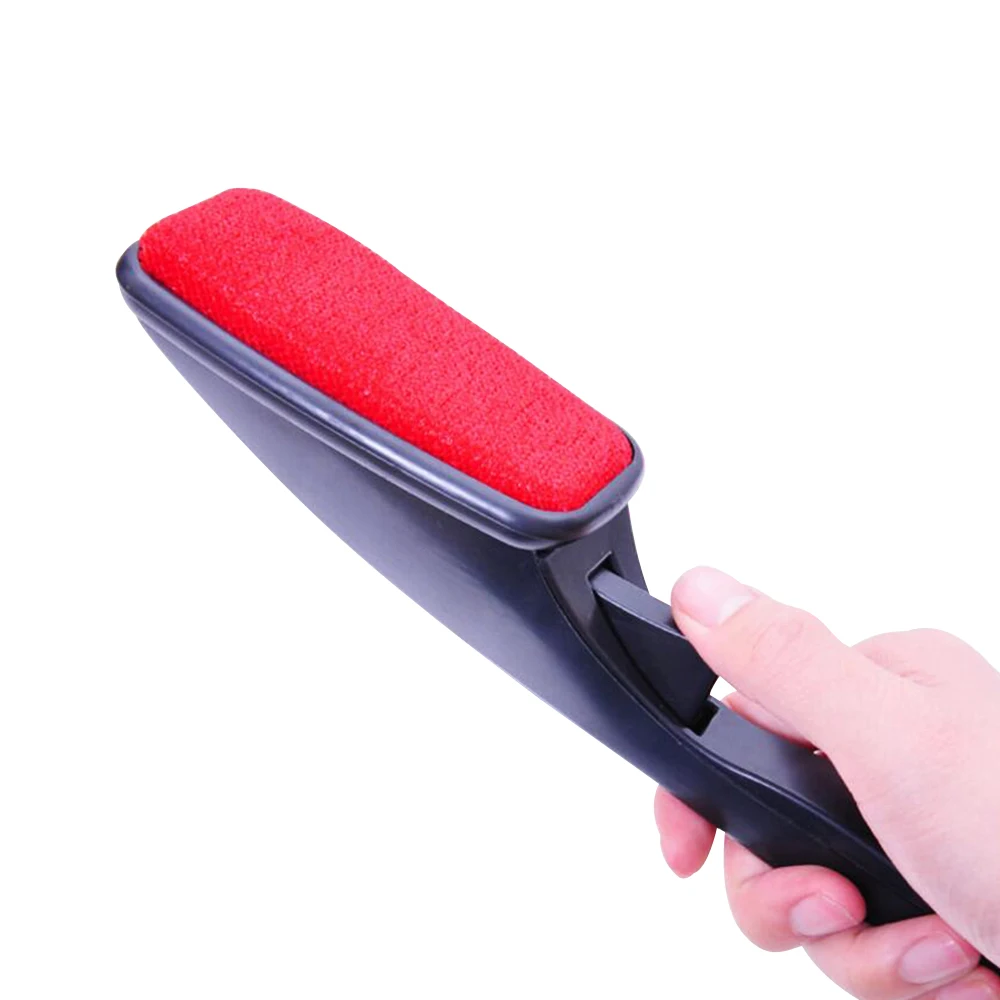 GARASANI Magic Lint Brush, Fabric and Clothes Cleaner, Also Pet Hair, Dust Remover, with Pop-Up Multi-Directional Swivel Head 2pcs (Random Color)