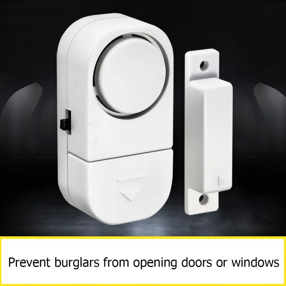 Wireless Window Door Burglar Security Warning Alarm System Magnetic Sensor
