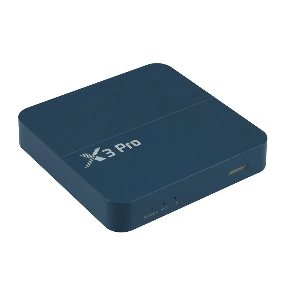 X3Pro Android tv Box Amlogic S905W 2G/16G 4G/3 2G WiFi Smart 4K телеприставка S905W X3 PRO медиаплеер