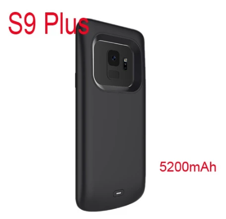 Высококачественный чехол для внешнего аккумулятора для samsung Galaxy S9 S9 Plus, тонкое Внешнее зарядное устройство для samsung S9 S9 Plus, чехол для аккумулятора - Цвет: for S9 plus
