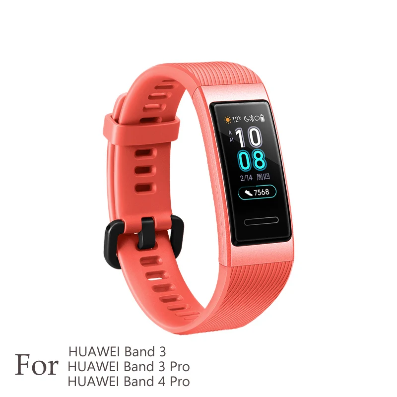 Силиконовый ремешок для huawei band 3 pro, сменный Браслет для huawei Band 4 pro, Смарт-часы, браслет, ремешок, аксессуары - Цвет ремешка: 7091
