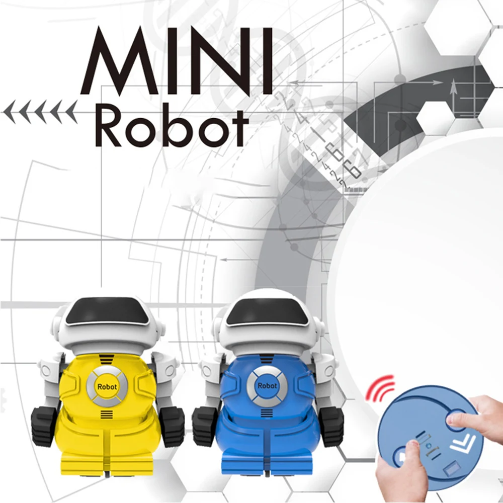 

Mini RC Robot Kit Remote Control Robotics Kids Toys Robots Interactive Pocket Funny Toys Gifts for Children