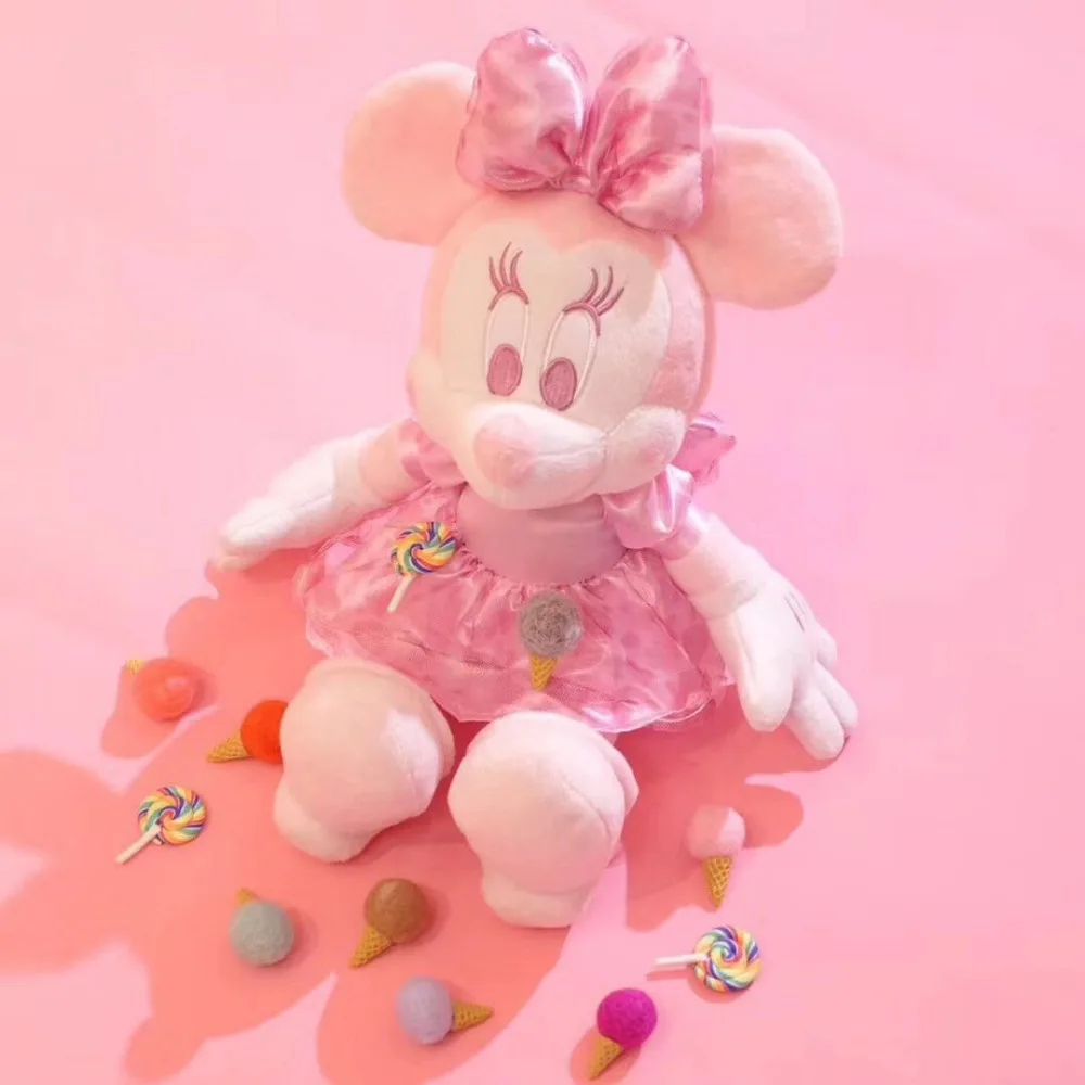 Новые розовые вишни Минни мини плюшевые Pelucia 35 см милые мягкие животные мягкие детские куклы Подарки для девочек