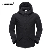Военная Полевая куртка мужская однотонная теплая ветровка армейская камуфляжная Водонепроницаемая с капюшоном камуфляжная Толстовка Военная Полевая куртка-бомбер