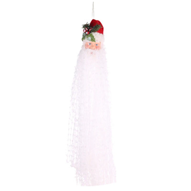 

Christmas Decoration Ornament X-mas Tree Hanging Long Beard Santa Doll Window