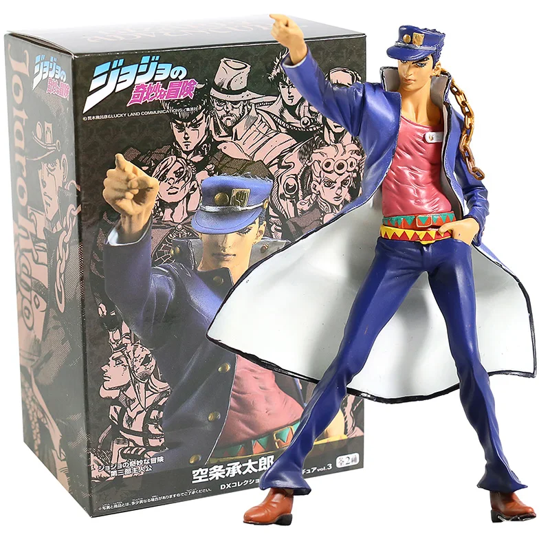 18 см аниме фигурка Bizarre Adventure крестовый Леоне abbacchio ПВХ Коллекционная модель