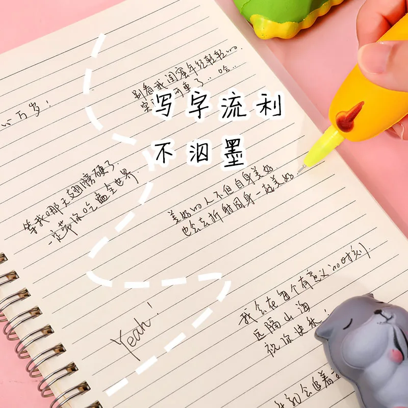 Новинка 0 38 мм мультяшная мягкая ручка из пеноматериала для снятия стресса милые