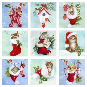 

Evershine Diamond Painting Cartoon 5D DIY Embroidery Cross Stitch Kit Mosaic Rhinestone Christmas Home Decoration