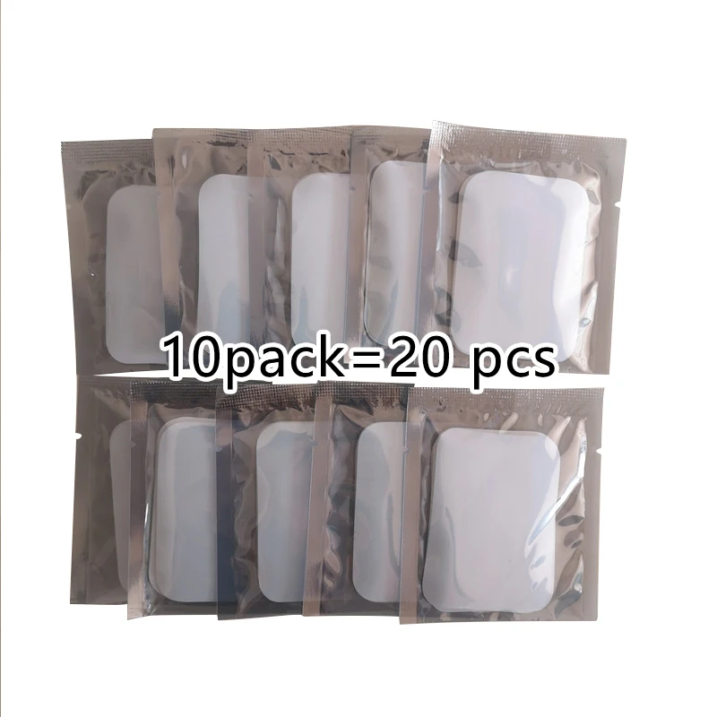 20pcs Replacement Gel Pads For EMS Trainer Weight Loss Abdominal Muscle Stimulator Exerciser Replacement Massage Gel