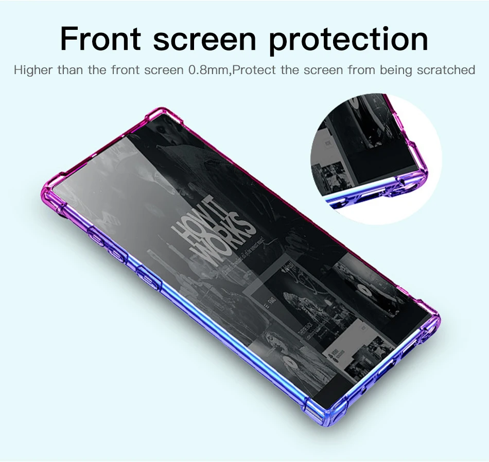 !ACCEZZ Luxury Colorful Case For Samsung Note 10 10+ Chic Style TPU Soft Ultra-thin For Note 10 10+ Protection Back Cover Shell (3)