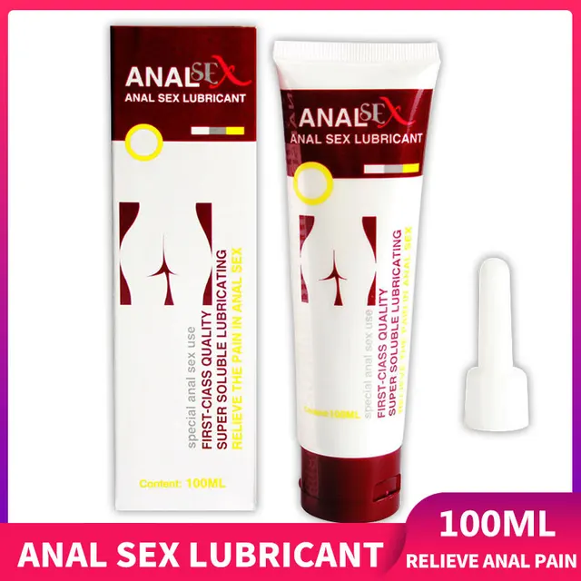 100ml Silk Anal Analgesic Grease Sex Lubricant Water Based Pain Relief Anti pain Gel Anal Cream