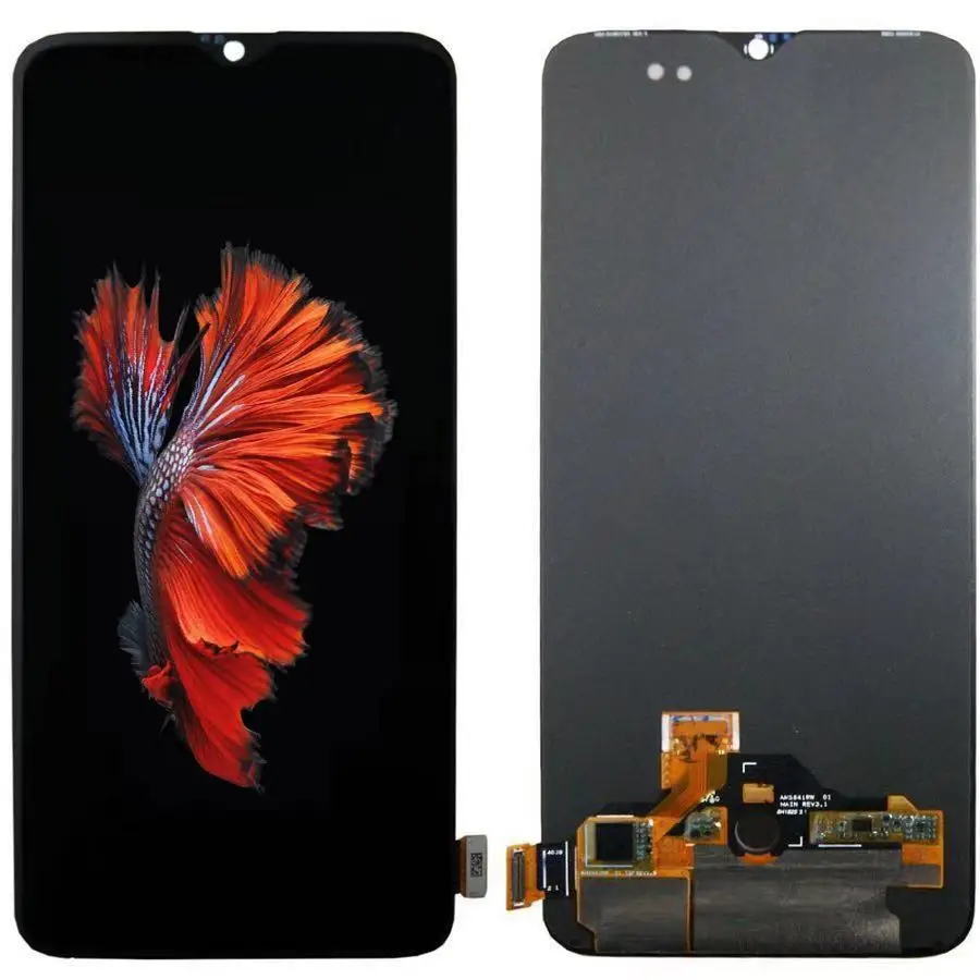 

100% tested AMOLED for Oneplus 6T original LCD monitor with touch screen digitizer component 2340 * 1080 free shipping and tools