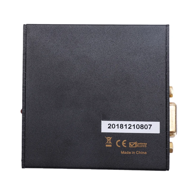 Мини преобразователь из VGA в HDMI с аудио VGA2HDMI 1080P адаптер для проектора ПК ноутбука