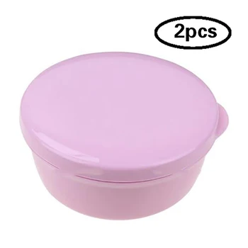 

2pcs Bathroom Soap Box Pink Soapbox Plate Tray Creative Soap Dish Storage Box Bath Shower Plate Bathroom Accessories