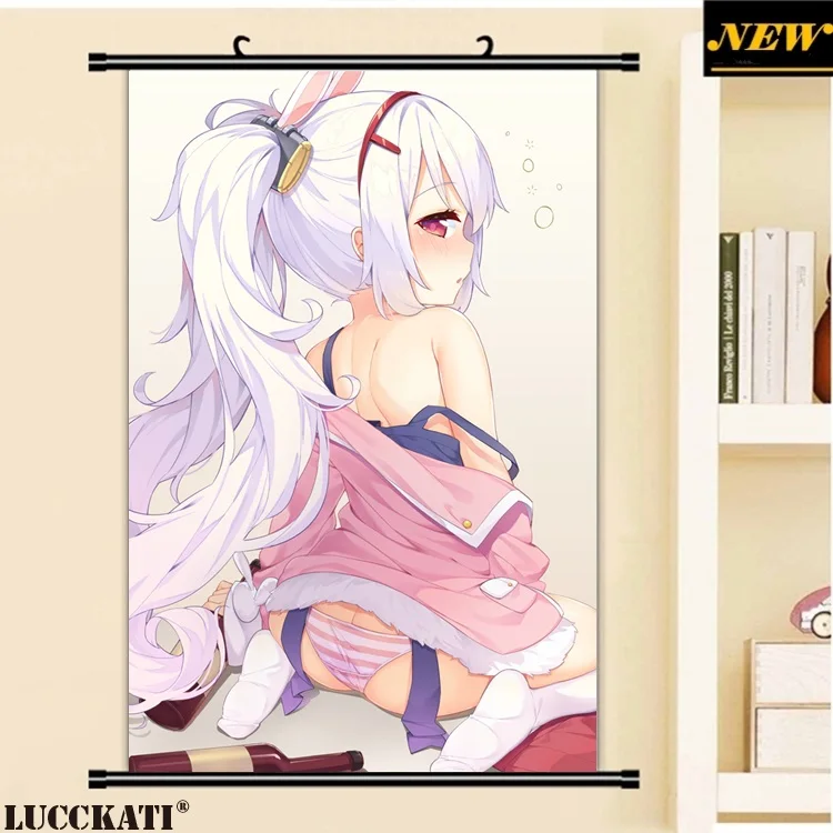 12yande.re 459251 animal_ears ass azur_lane bunny_ears feet laffey_(azur_lane) open_shirt pantsu shimapan thighhighs tofu1601_副本