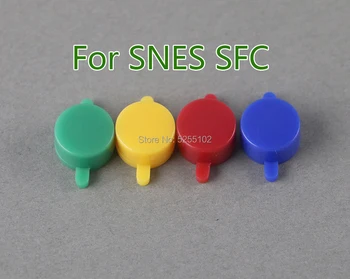 

100sets Replacement Plastic ABXY Buttons For Nintend SNES SFC handle maintenance DIY accessories SNES handle button ABXY key set