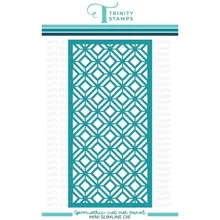 

Mini Slimline Geometric Cutting Panel Metal Cutting Mold Scrapbook Diary Decoration Embossing Template Diy Gift Handmade 2021new